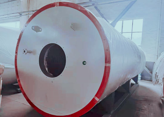 YYL Type ASME Horizontal Oil Gas Boiler Pengencangan Tabung Pengaturan