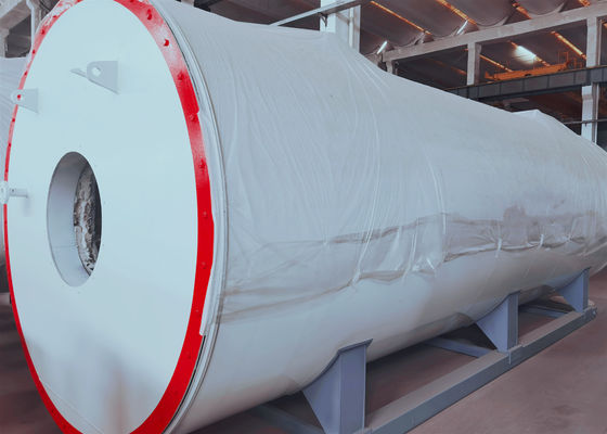 YYL Type ASME Horizontal Oil Gas Boiler Pengencangan Tabung Pengaturan