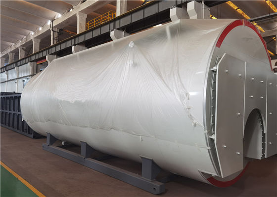 Tipe YYL ASME Horizontal Oil Gas Boiler Pengencangan Tabung Boiler Pembawa Panas Organik