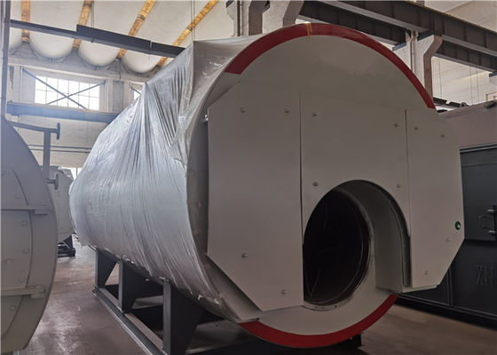 Tipe YYL ASME Horizontal Oil Gas Boiler Pengencangan Tabung Boiler Pembawa Panas Organik