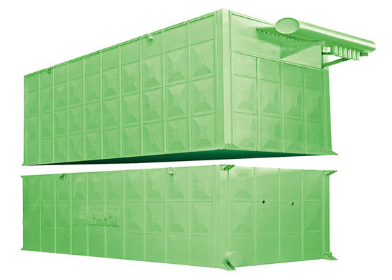 YLW Type Biomass Thermal Oil Coal, Boiler Pembawa Panas Organik Horisontal,