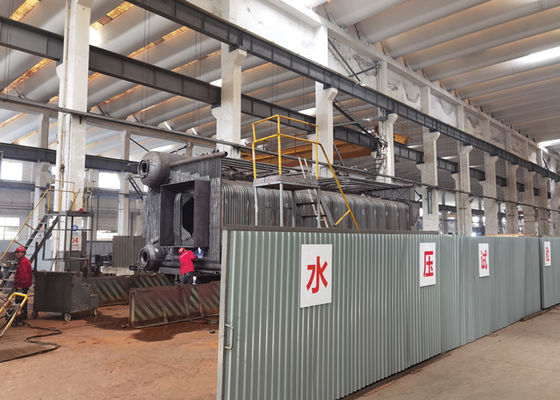 Pemasok Bahan Bakar Biomassa Batubara Pelet Kayu Dipecat Hot Oil Furnace Boiler untuk Industri Kertas