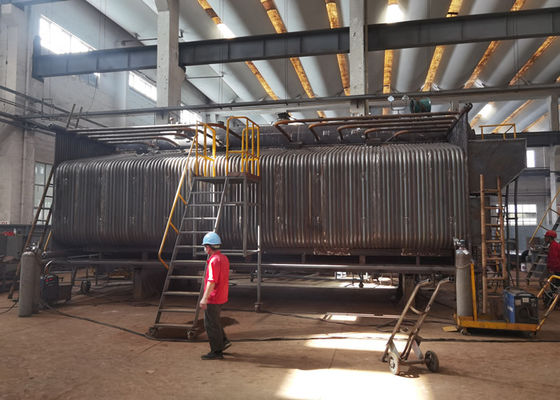 Pemasok Bahan Bakar Biomassa Batubara Pelet Kayu Dipecat Hot Oil Furnace Boiler untuk Industri Kertas
