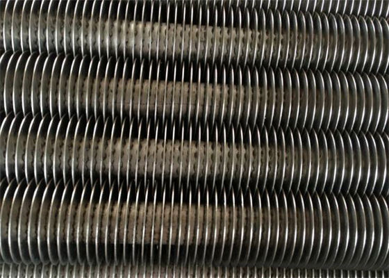 Penukar Panas Tabung Sirip Stainless Steel untuk Boiler Pemanas Air Tabung Bersirip Laser Dilas