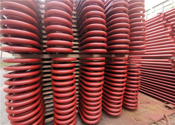 ASME Bare Carbon Steel Boiler Steel Tube Anti Korosi Superheater Coil Untuk Penukar Panas