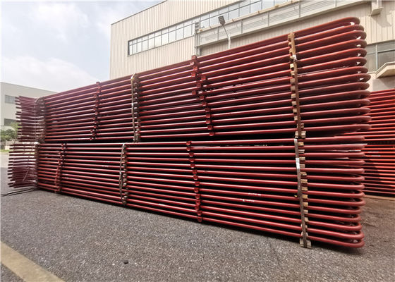 ASME Bare Carbon Steel Boiler Steel Tube Anti Korosi Superheater Coil Untuk Penukar Panas