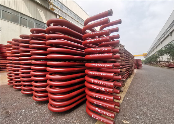 ASME SA192 Seamless Horizontal Superheater Coil Untuk Karbon Netral