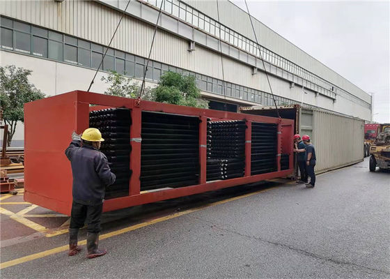 Struktur Kompak ASME Steam Superheater Boiler Tabung Api Anti Korosi