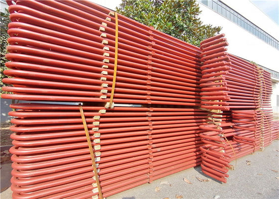 ASME Standard Extruded Finned CS Alloy Serpentine Tube Untuk Penukar Panas Boiler
