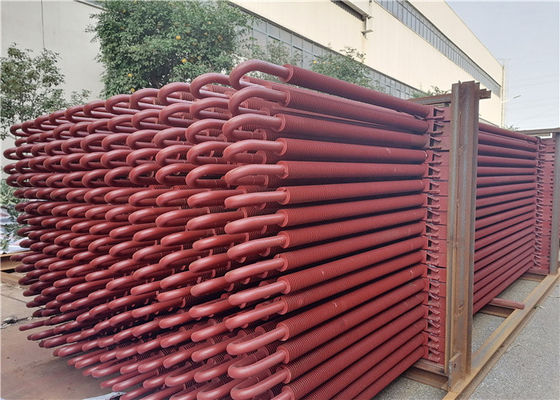 40 Mm Spiral Boiler Fin Tube Untuk Pembangkit Listrik ASME Carbon Steel SA192