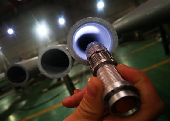 ASTM SA213 TP310H SS Tabung Boiler Pipa Stainless Steel Seamless