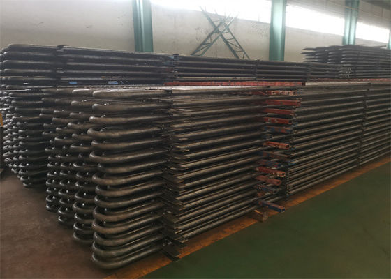 ASME Standard Extruded Finned CS Alloy Serpentine Tube Untuk Penukar Panas Boiler