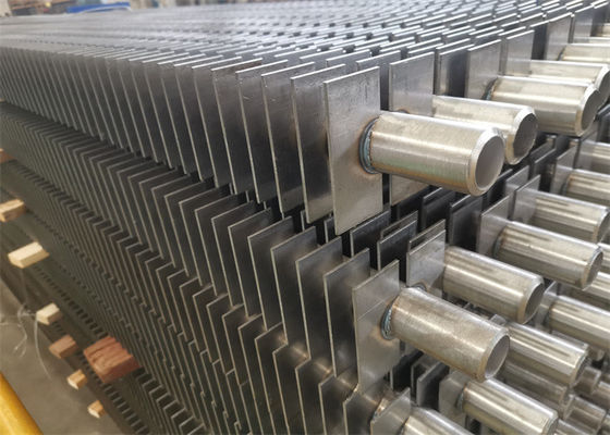 Aluminium 18mm H Finned Boiler Tubes Bagian Penggantian Pertukaran Panas