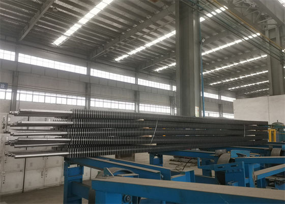 Aluminium 18mm H Finned Boiler Tubes Bagian Penggantian Pertukaran Panas