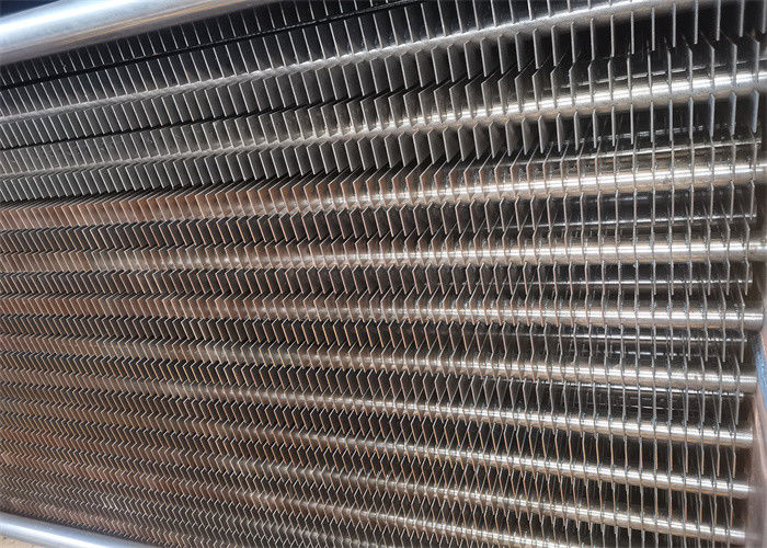 Tabung Sirip Boiler Tipe H Mulus, Pertukaran Panas Radiator Baja Karbon 40 Mm