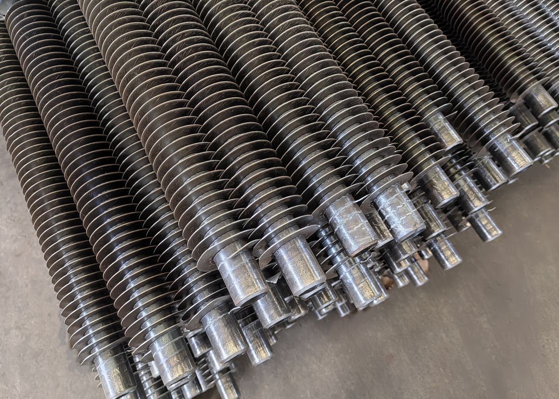 Stainless Steel Spiral Fined Tube Untuk Tahan Korosi Di Lingkungan yang Kekerasan