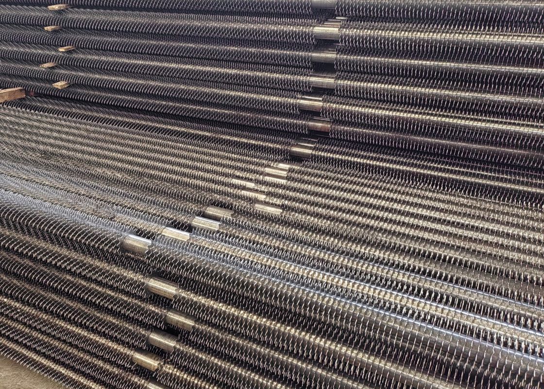 Spiral Fined Panas Exchanger Tube Seamless Corten Steel Fin Tube Untuk Economizer
