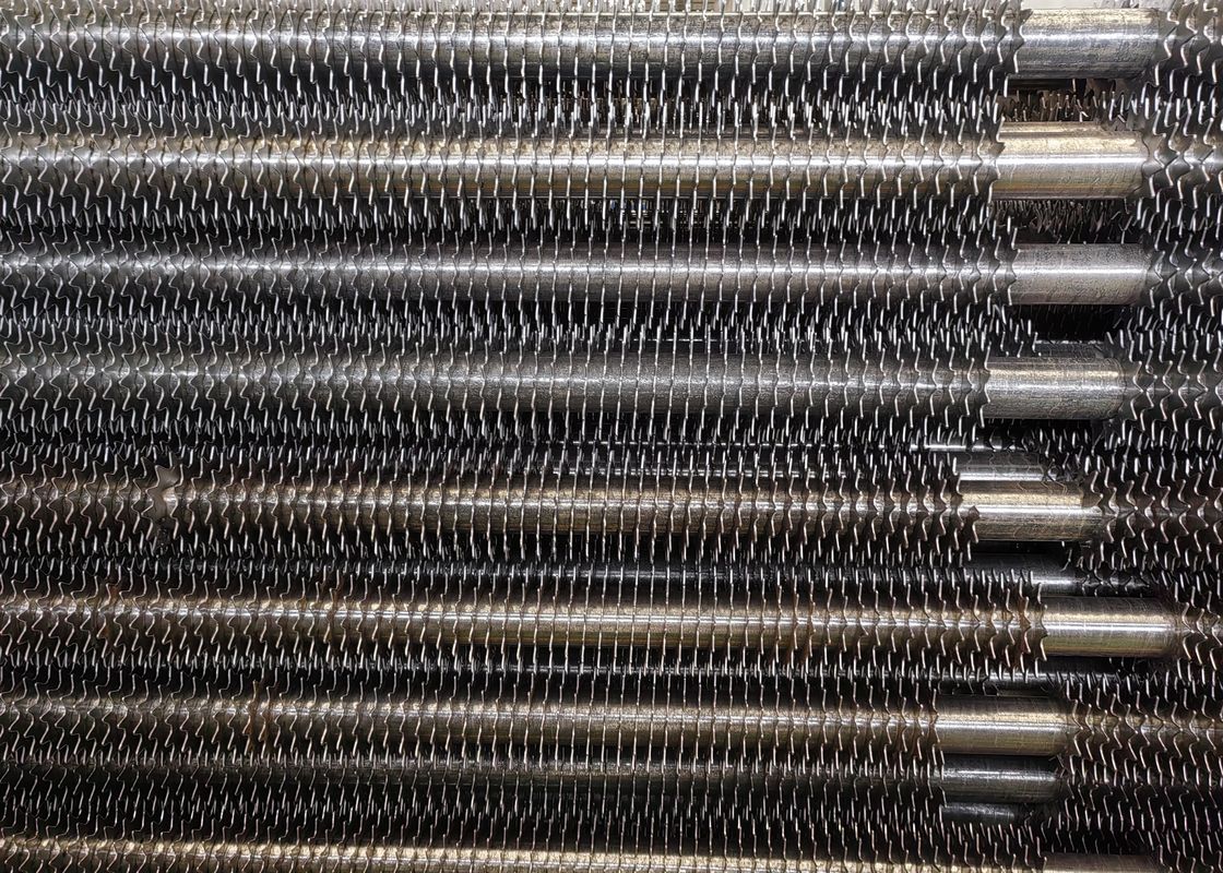 CE Standar Bagian Boiler Baja Karbon Spiral Fin Tube Coil Boiler Tube Untuk Economizer