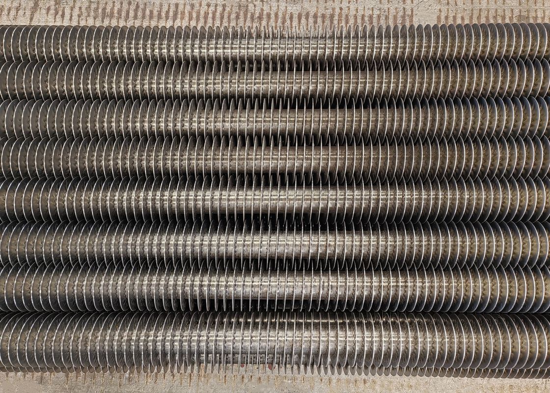 Anticorrosive Boiler Steel Karbon Spiral Fined Tubes Untuk Air Preheaters