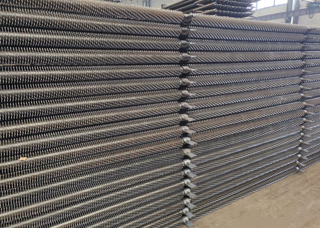ASME Steel Carbon Boiler Spiral Fin Tube Untuk Boiler Economizer di Pembangkit Listrik