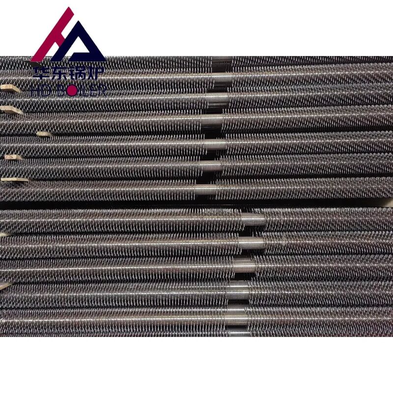 SA213/ASTM Stainless Steel High-Efficiency Boiler Fin Tube dengan desain spiral serrated yang disesuaikan