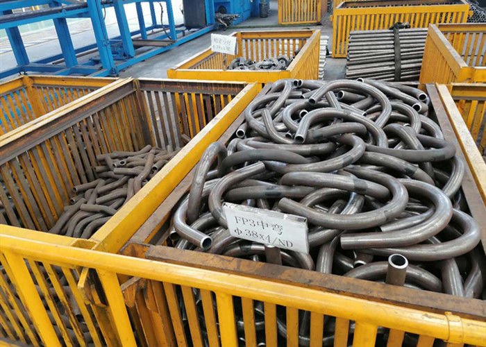 ASTM A234 WPB S LR Tabung Boiler Baja Siku / Siku Baja Karbon