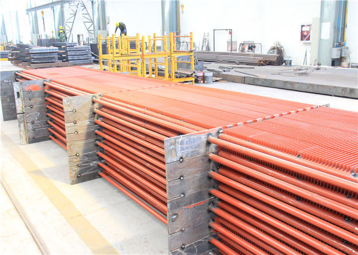 SS Atau CS Boiler Fin Tube / Heat Exchanger Finned Tube Solid Type Untuk Cooler Dryer