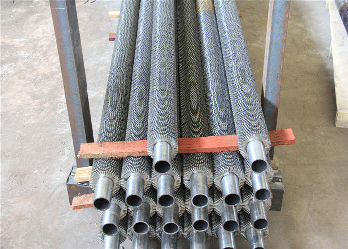 Longitudinal Square Boiler Fin Tube Dukungan Penukar Panas Tipe Embedded Extruded