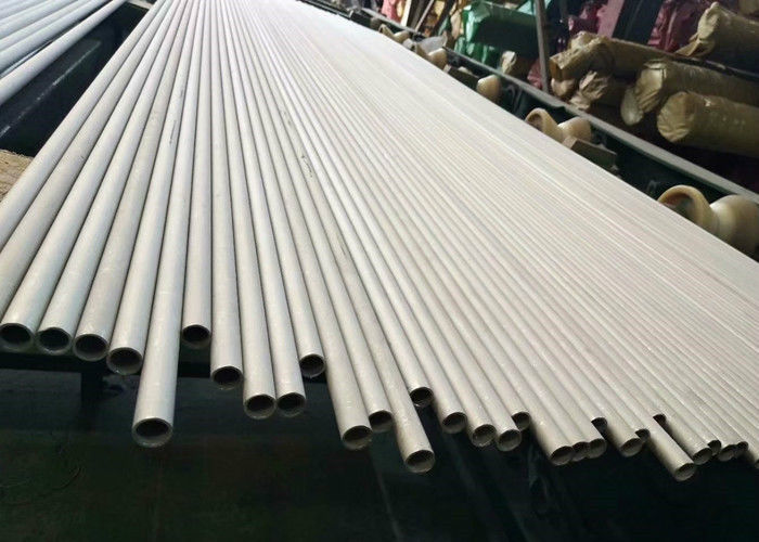 ASTM A213 ASME SA213 Alloy Pipa Stainless Steel Seamless Untuk Penukar Panas Boiler
