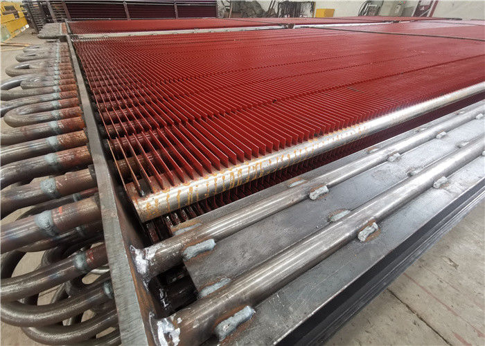 SGS High Frequency Welding H Type Extruded Fin Tube Untuk Penukar Panas