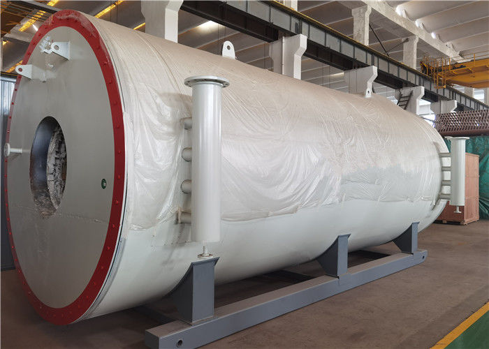Tipe YYL ASME Horizontal Oil Gas Boiler Pengencangan Tabung Boiler Pembawa Panas Organik