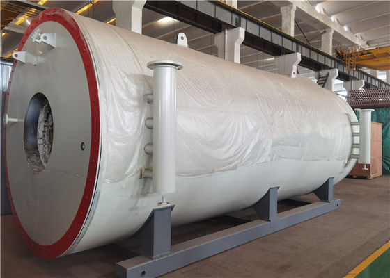 Tipe YYL ASME Horizontal Oil Gas Boiler Pengencangan Tabung Boiler Pembawa Panas Organik